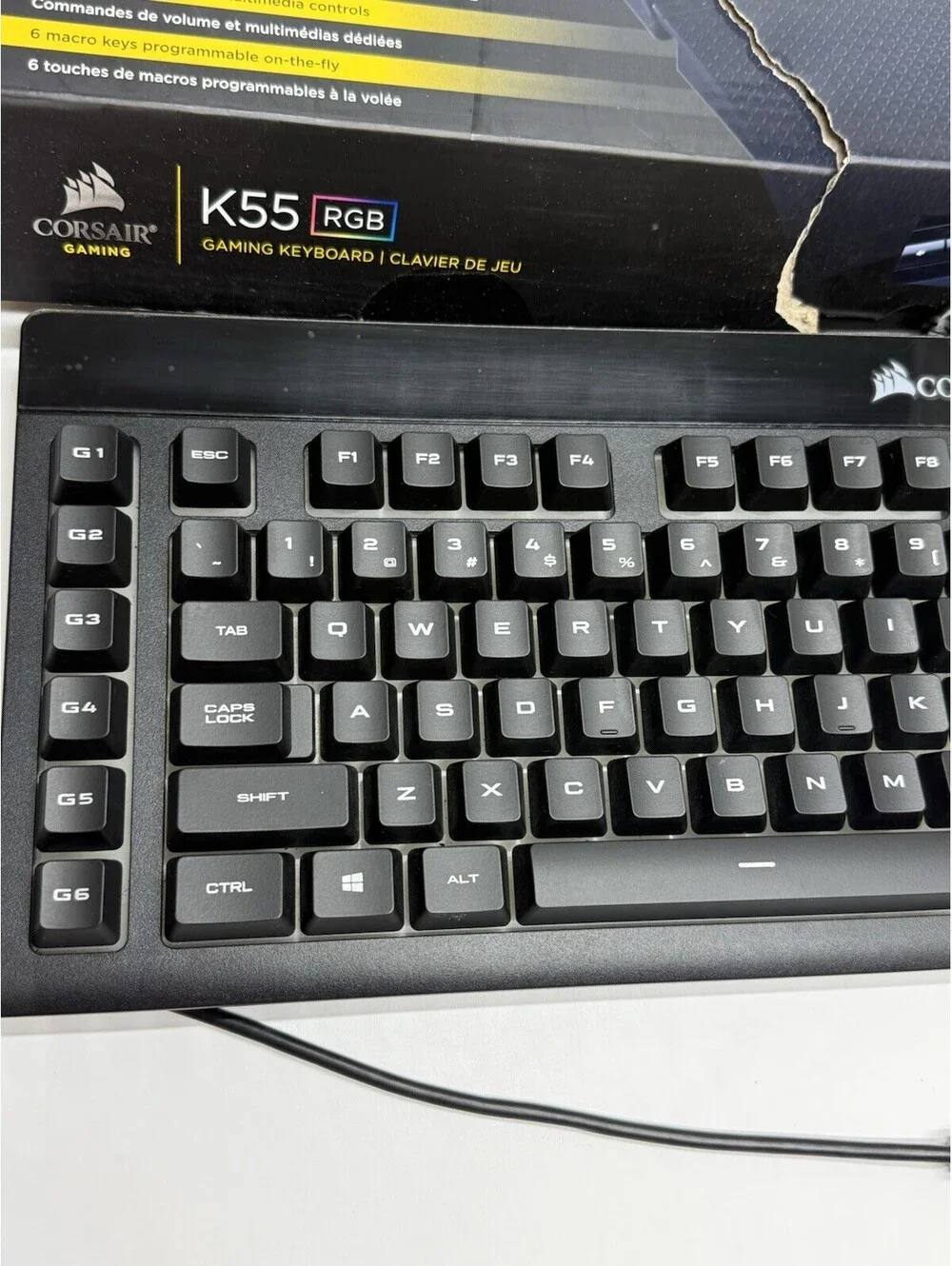 Corsair K55 (CH9206015NA) Wired RGB Backlit Gaming Keyboard